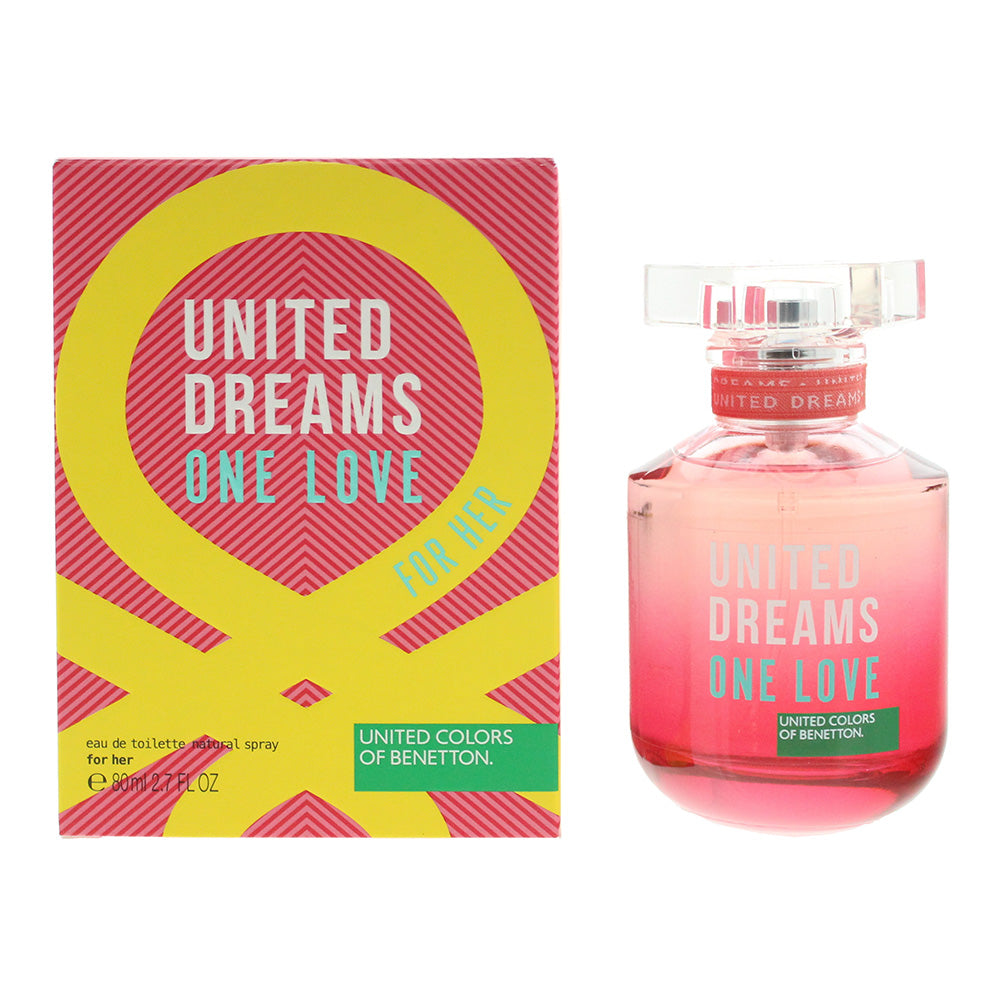 Benetton United Dreams One Love Eau De Toilette 80ml