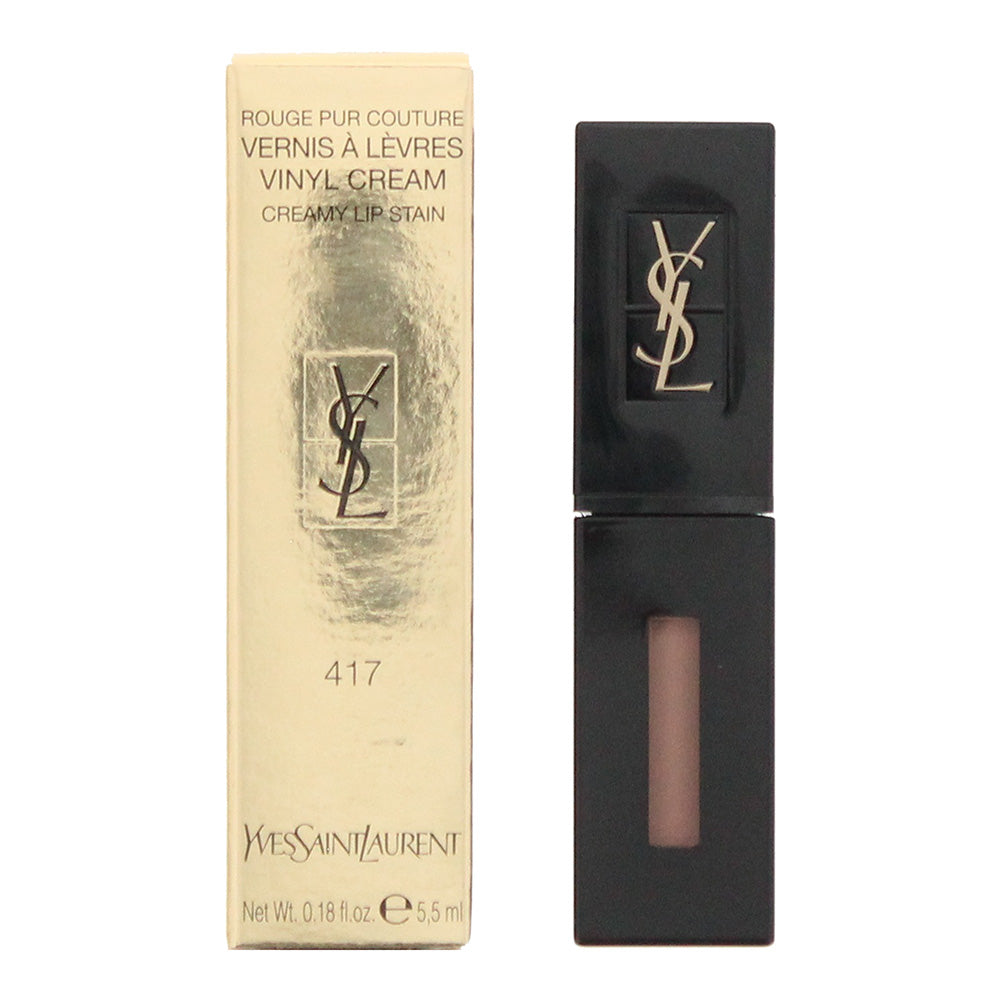 Yves Saint Laurent Couture Vinyl Cream 417 Beige Bounce Lip Stain 5.5ml