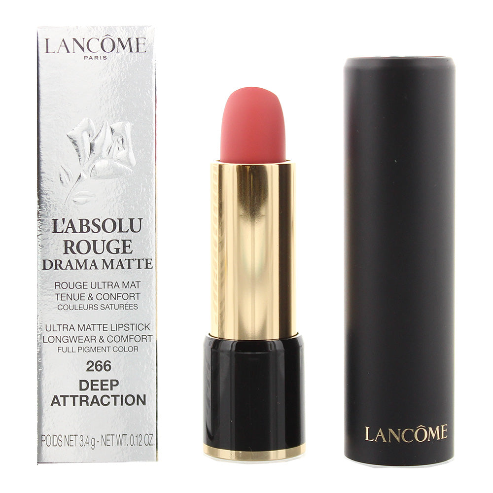 Lancôme L'absolu Rouge 266 Deep Attraction Lipstick 3.4g
