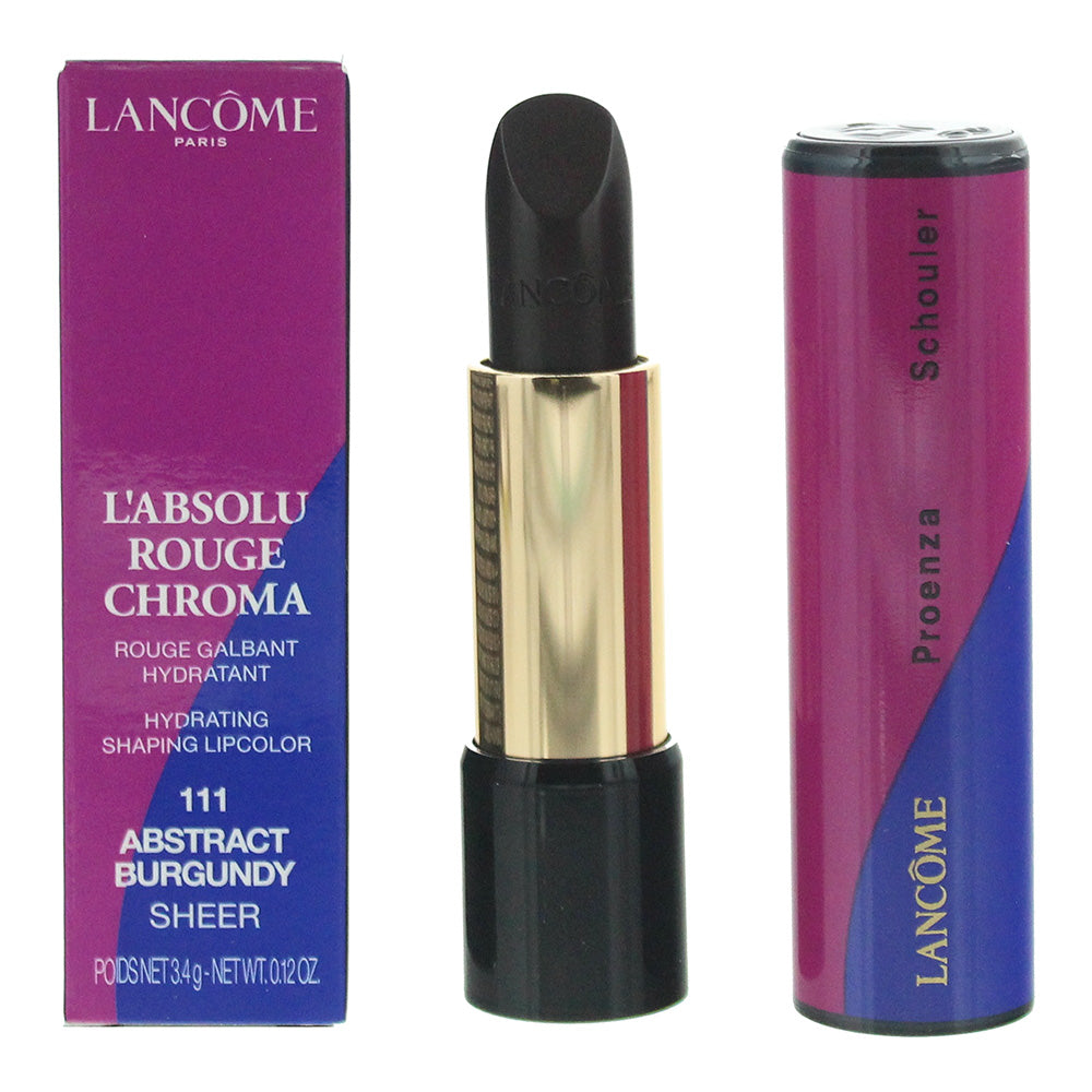 Lancome L'absolu Rouge 111 Abstract Burgundy Lipstick 3.4g