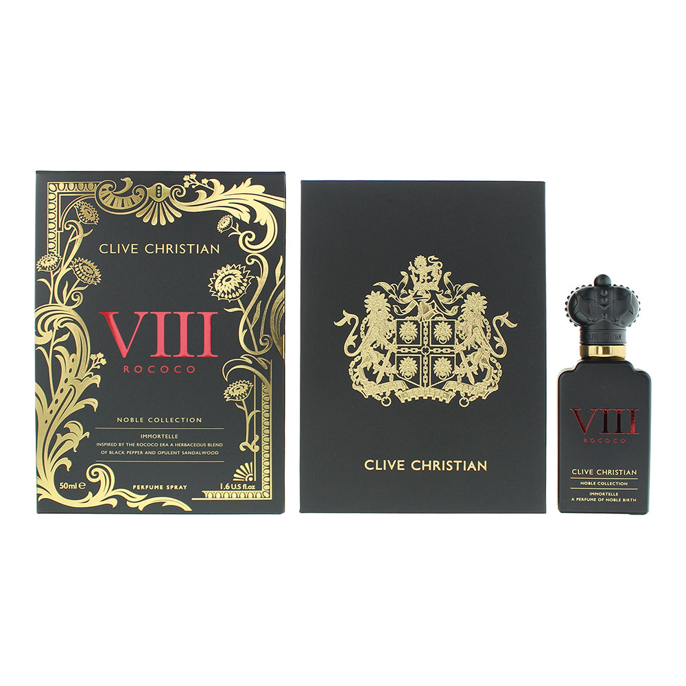 Clive Christian VIII Rococo Noble Collection Immortale Perfume 50ml