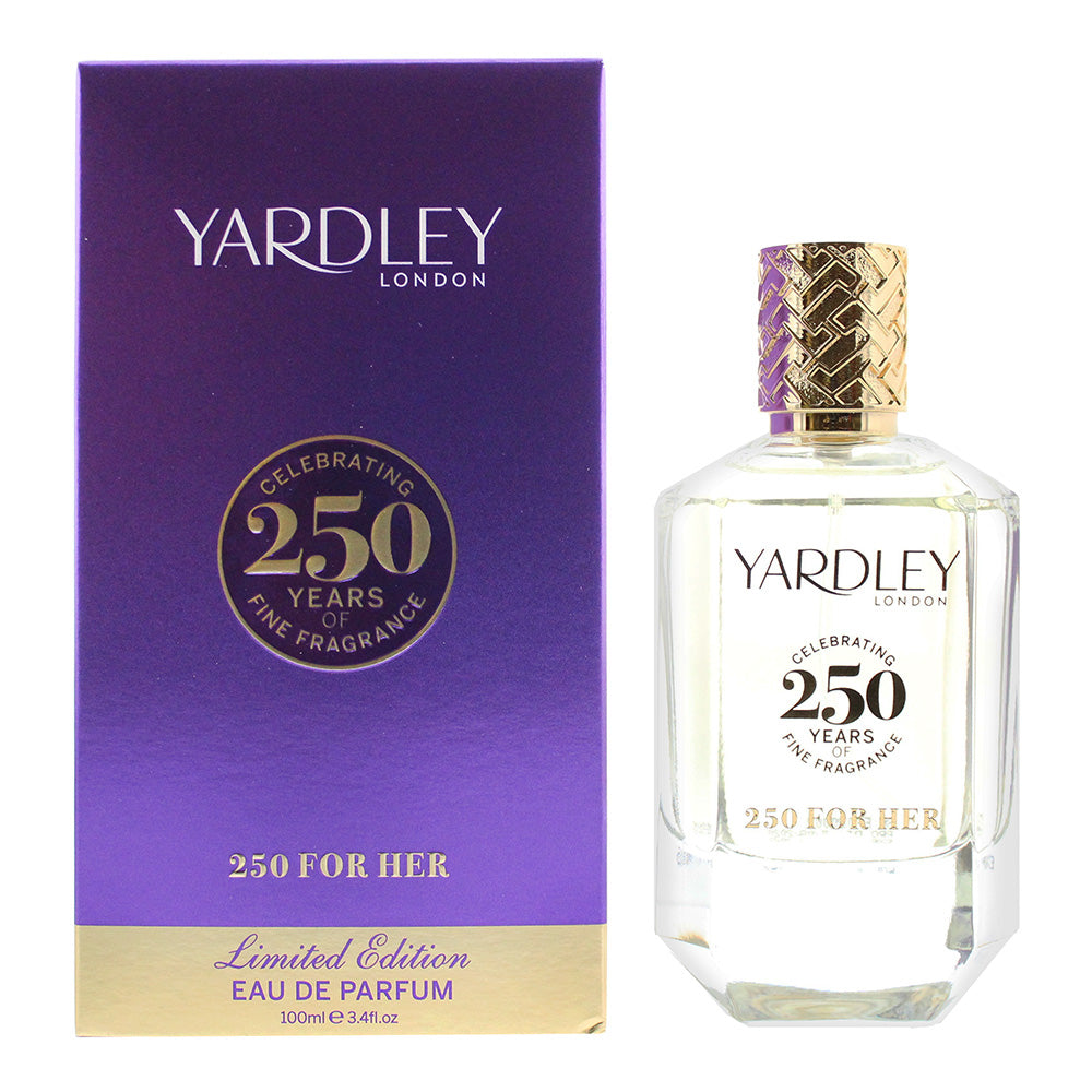Yardley 250 For Her Limited Edition Eau De Parfum 100ml