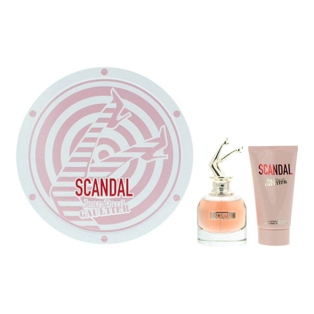 Jean Paul Gaultier Scandal 2 Piece Gift Set: Eau De Parfum 50ml - Body Lotion 75ml
