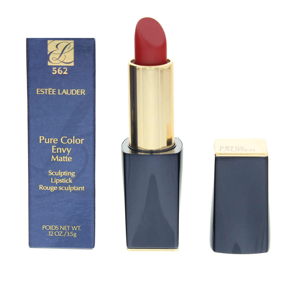 Estee Lauder Pure Color Envy Decisive Poppy Red Matte Lipstick 3.5g