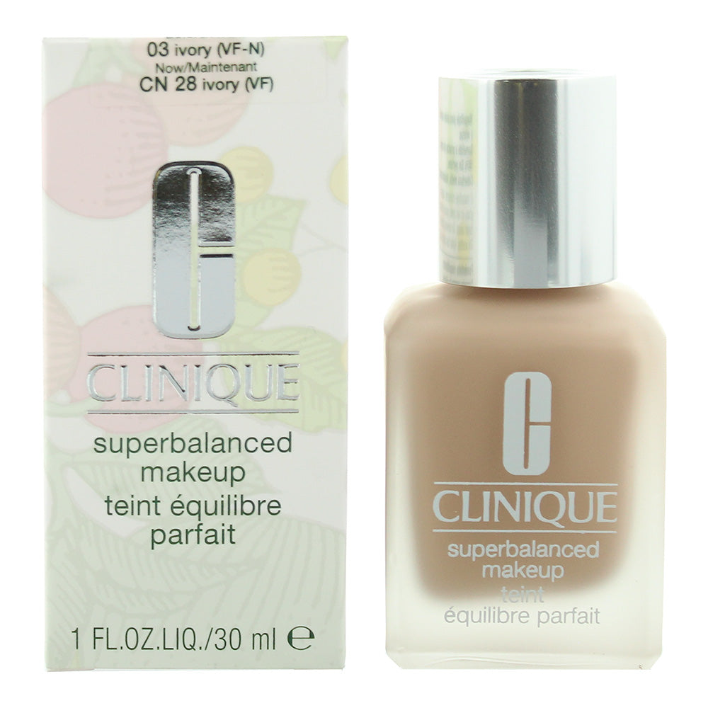 Clinique Superbalanced Makeup 03 Cn 28 ivory Foundation 30ml