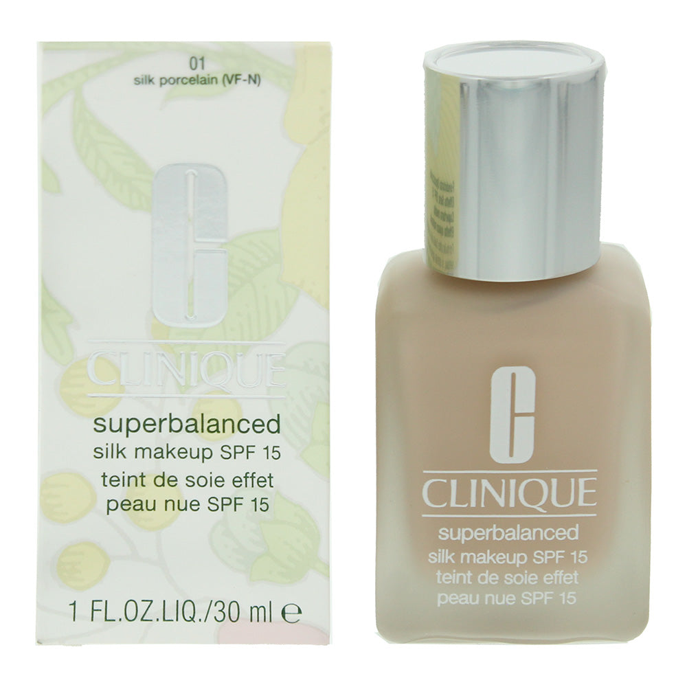 Clinique Superbalanced Silk Makeup Spf 15 01 Silk Porcelain Foundation 30ml