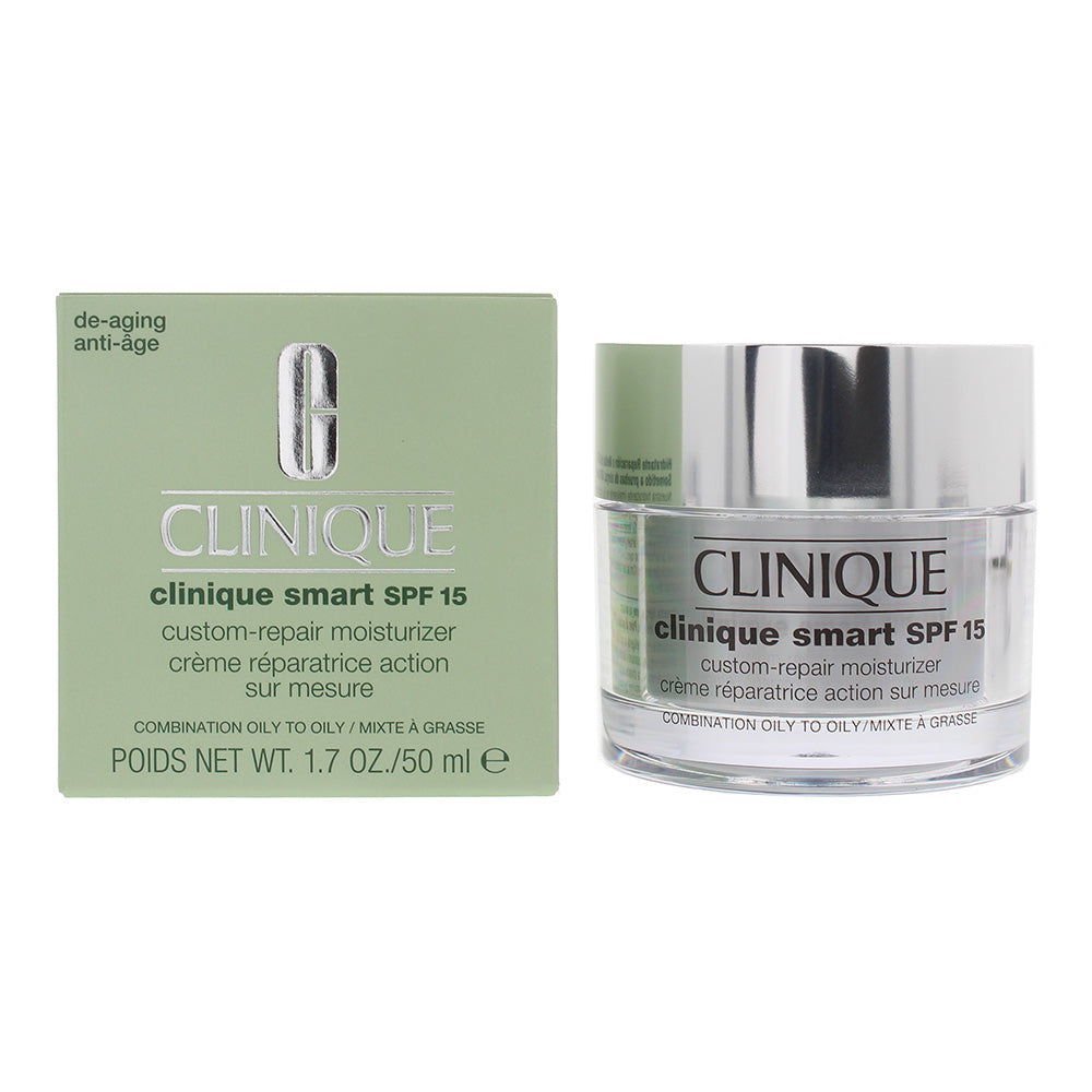 Clinique Smart Spf15 Combination Oily To Oily Custom Repair Moisturiser 30ml