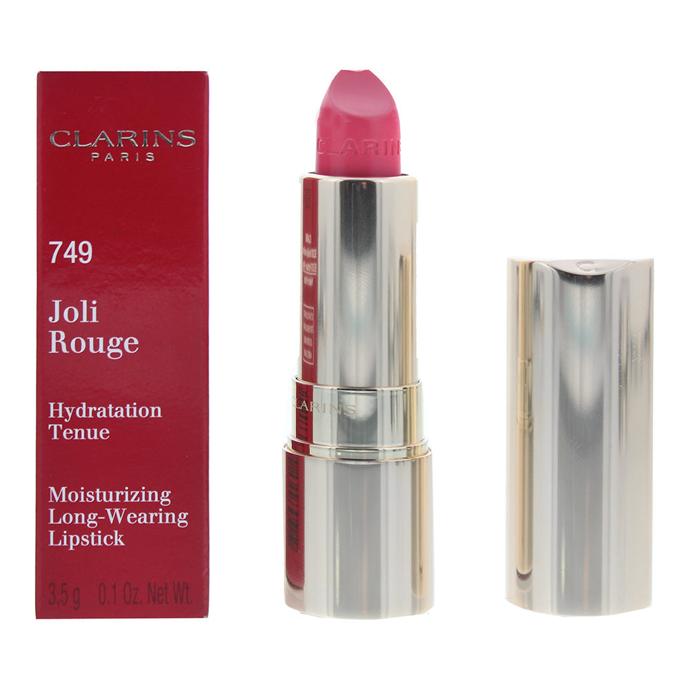 Clarins Joli Rouge 749 Bubble Gum Pink Lipstick 3.5g