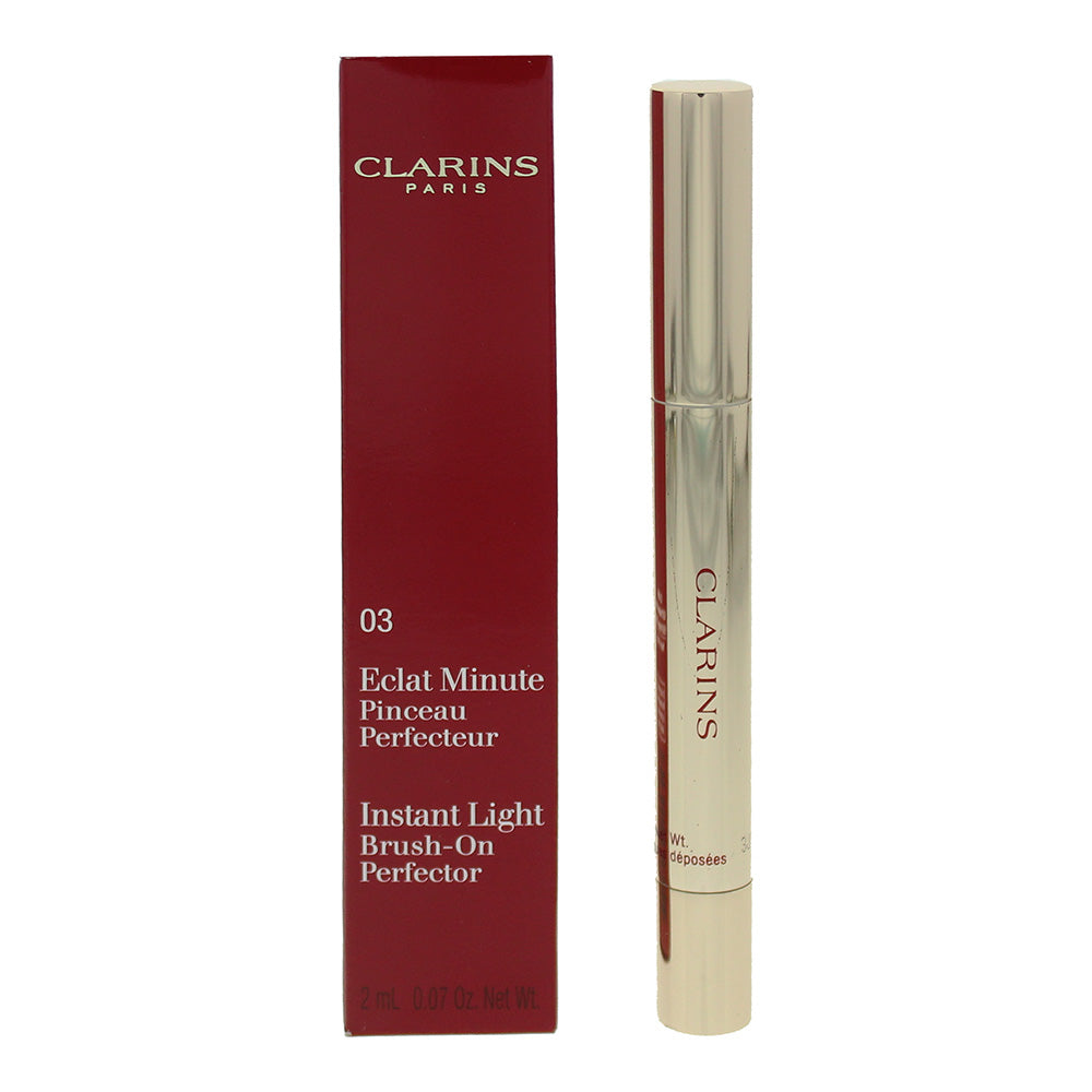 Clarins Instant Light Brush On Perfector Concealer 03 Beige Doré 2ml
