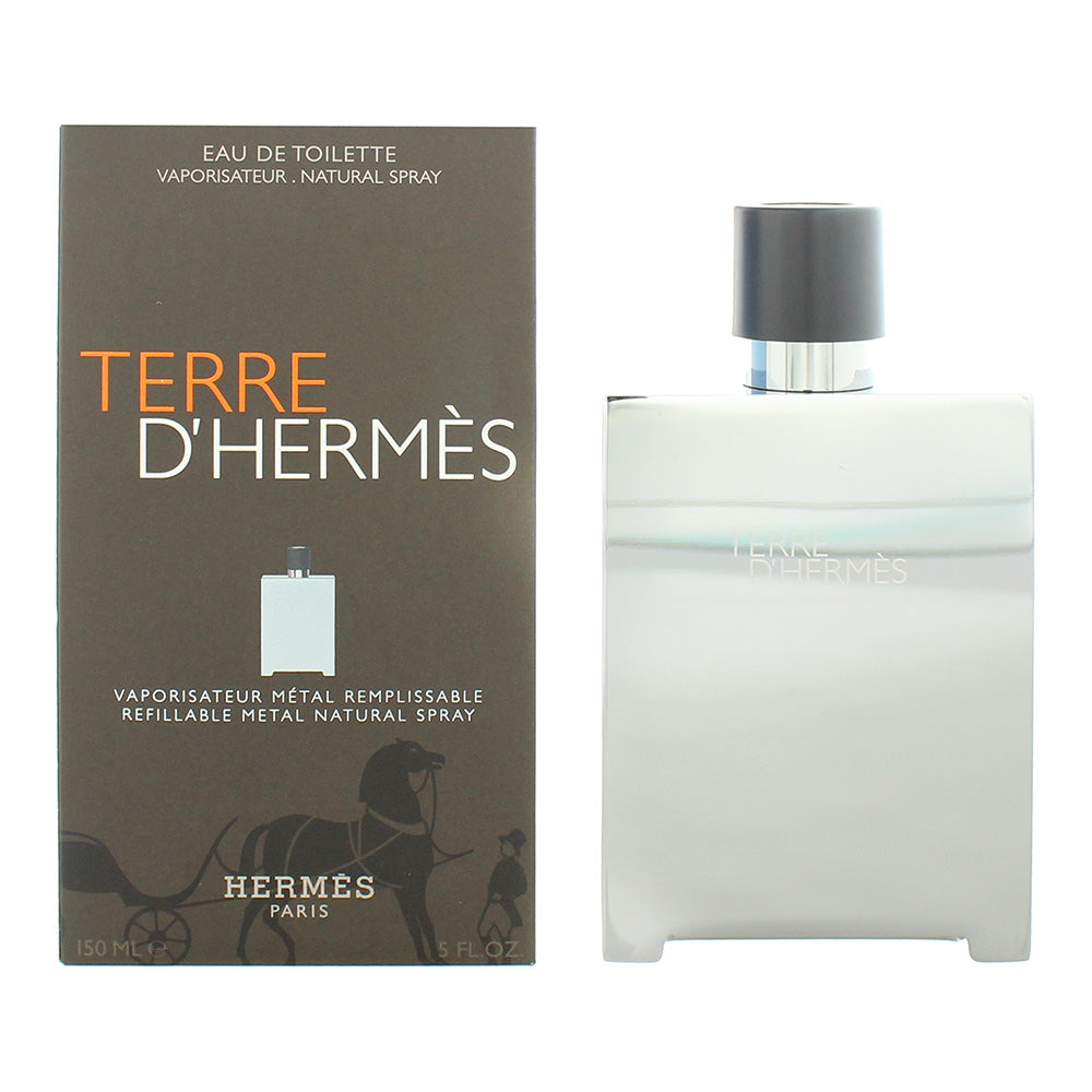Hermès Terre D'hermès Refillable Metal Cover Eau de Toilette 150ml