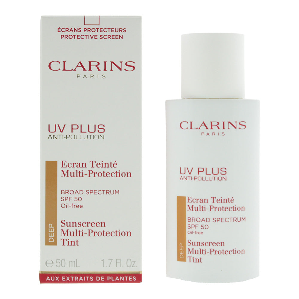Clarins UV Plus Sunscreen Multi Protection Tint Deep 50ml