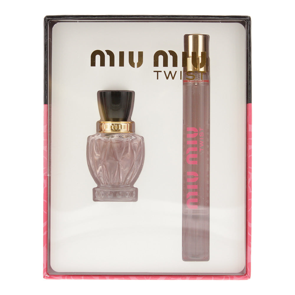 Miu Miu Twist 2 Piece Gift Set: Eau De Parfum 10ml - Eau De Parfum 5ml