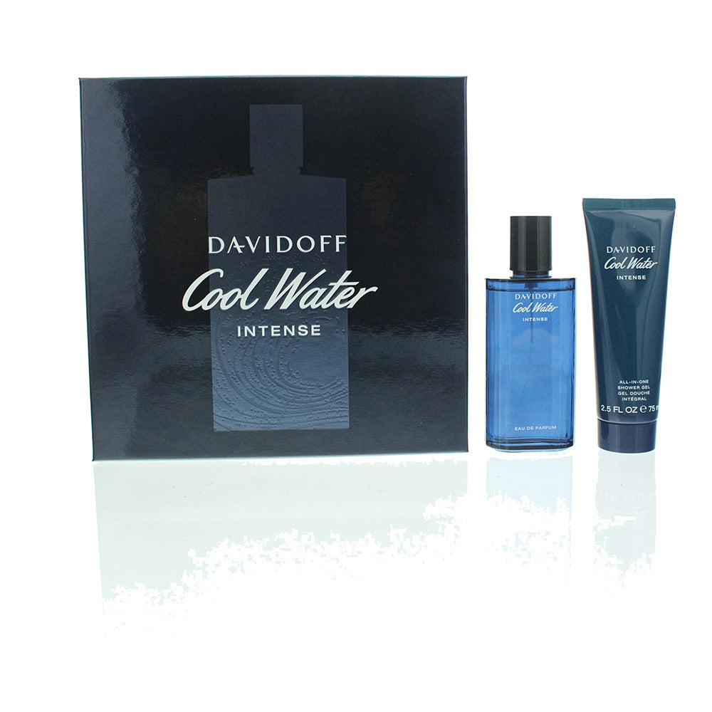 Davidoff Cool Water 2 Piece Gift Set: Eau De Parfum 75ml - Shower Gel 75ml