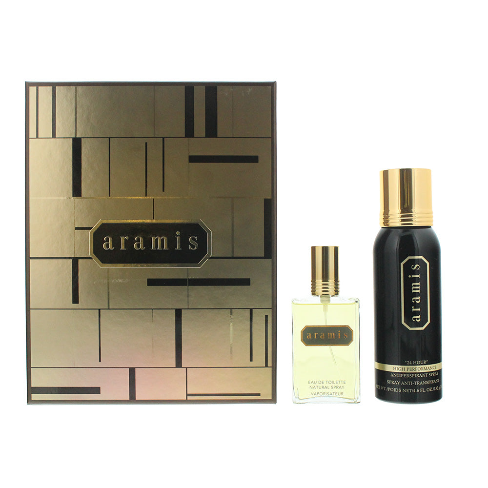 Aramis 2 Piece Gift Set: Eau De Toilette 60ml -  Anti-Perspirant 200ml