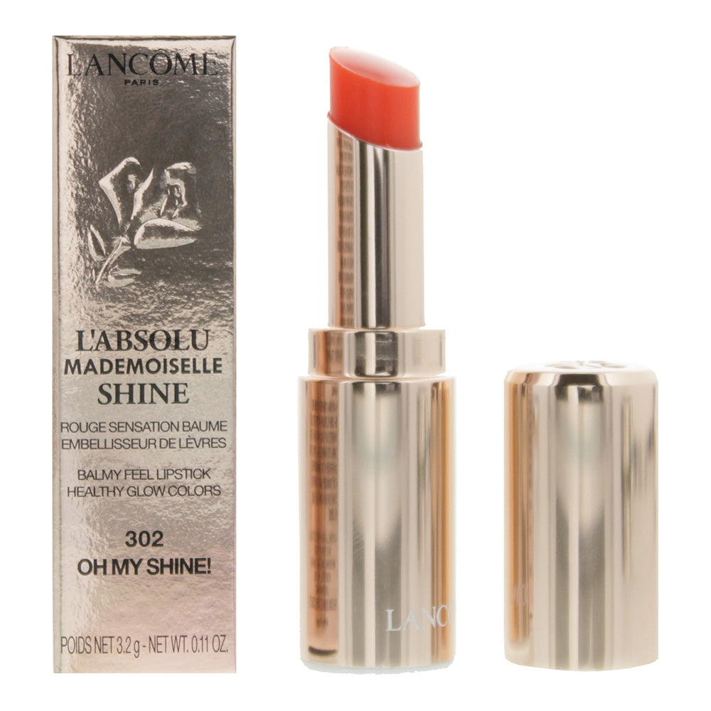 Lancome L'absolu Mademoiselle Shine 302 Oh My Shine! Lipstick 3.2g