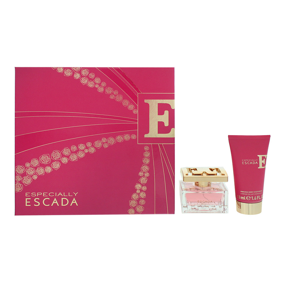 Escada Especially Eau De Parfum 2 Piece Gift Set: Eau De Parfum 30ml - Body Lotion 50ml