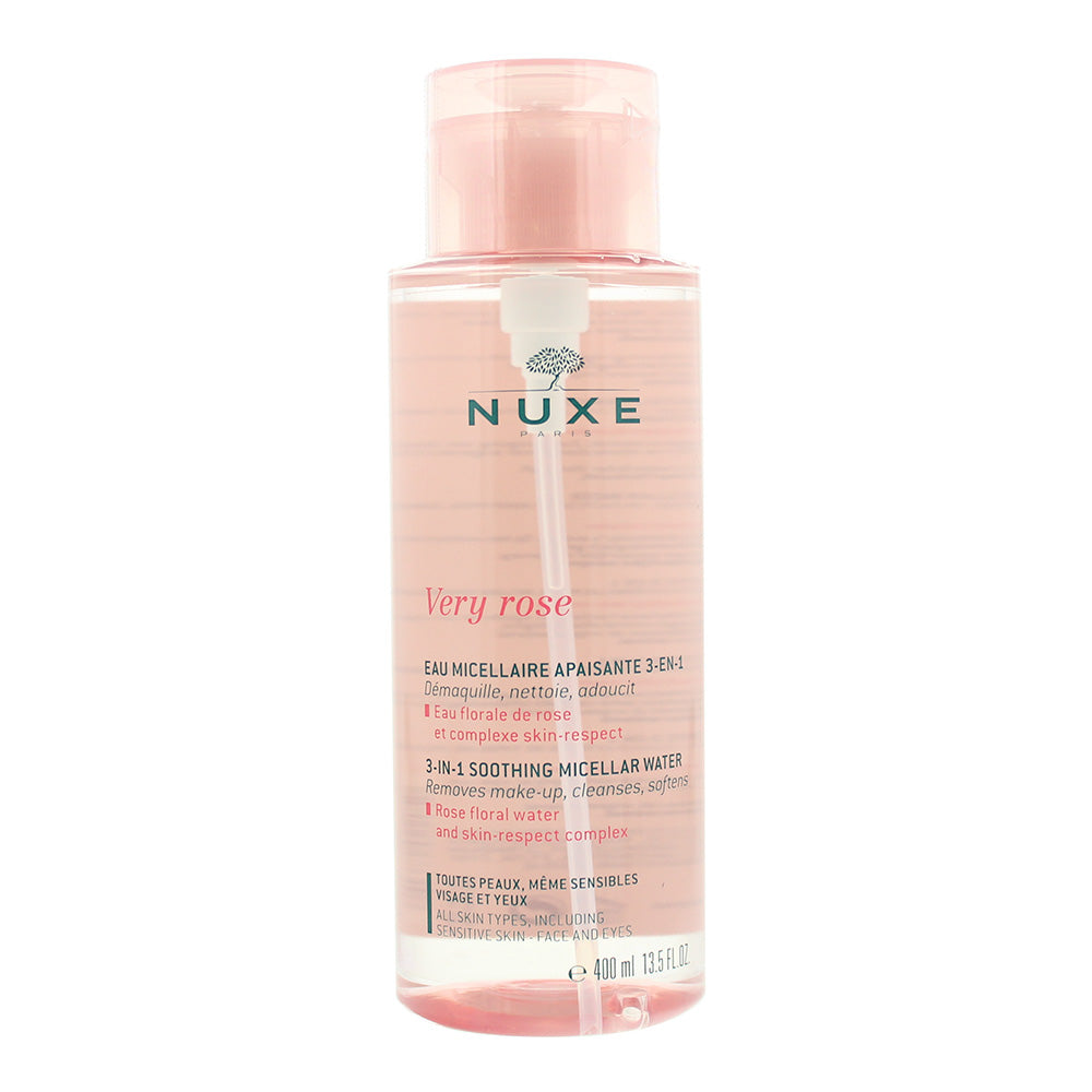 Nuxe Very Rose 3-In-1 Soothing Micellar Water 400ml
