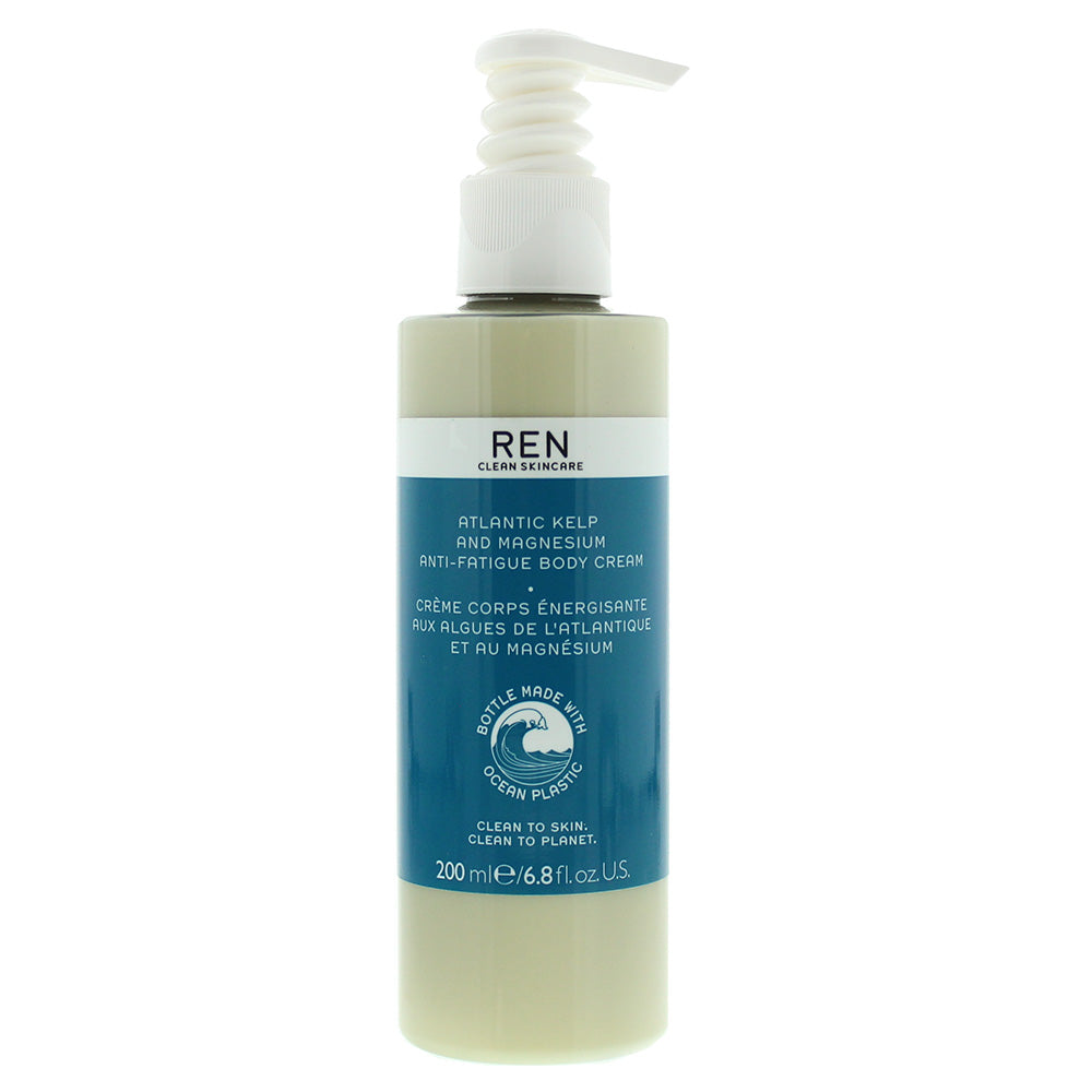 Ren Atlantic Kelp And Magnesium Anti-Fatigue Body Cream 200ml
