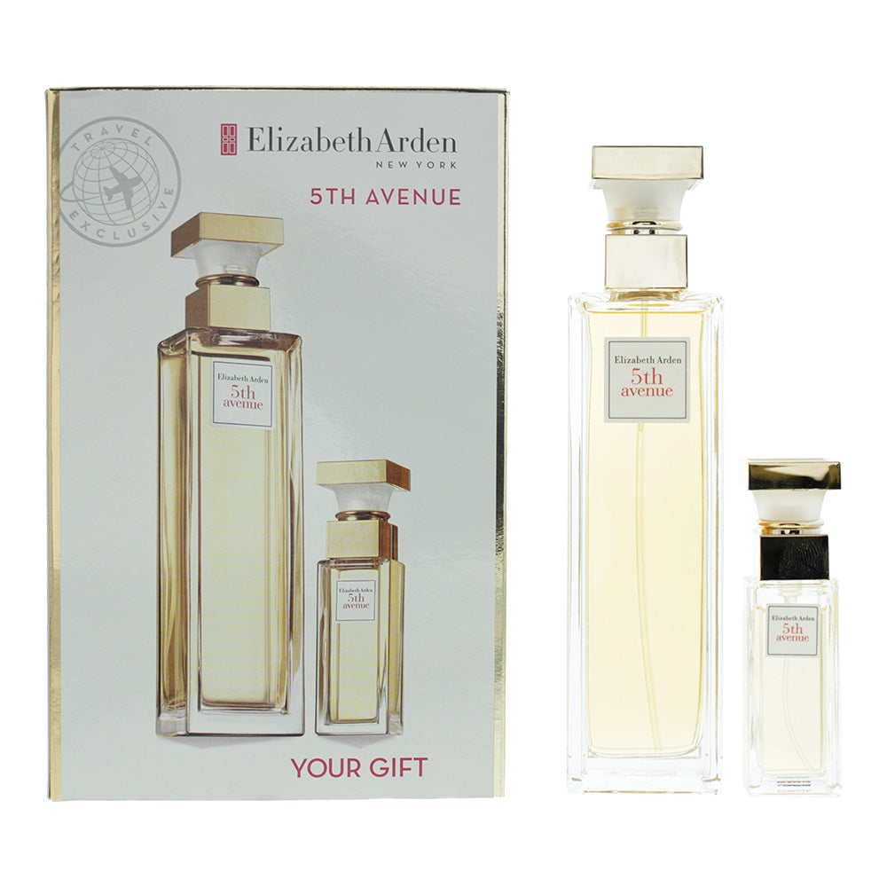 Elizabeth Arden 5Th Avenue Eau De Parfum 2 Piece Gift Set: Eau De Parfum 75ml - Eau De Parfum 10ml