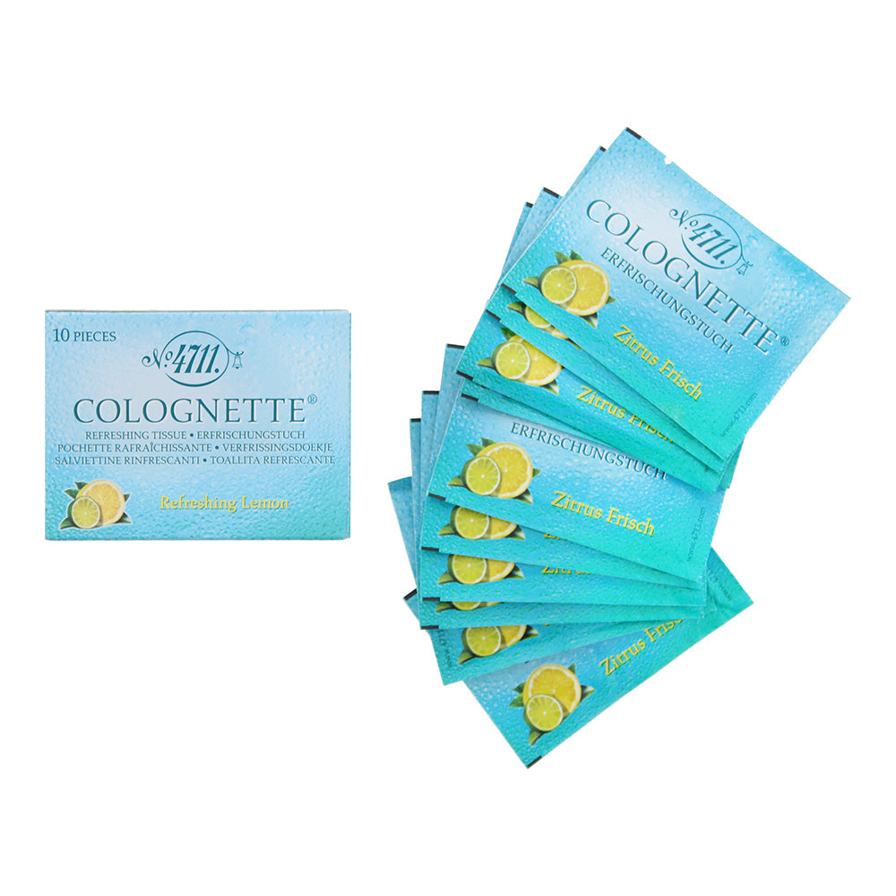 4711 Colognette Refreshing Lemon Tissues 10pcs