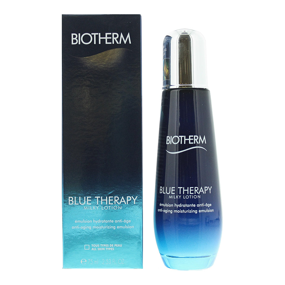 Biotherm Blue Therapy Milky Lotion Anti - Aging  Moisturising Emulsion 75ml