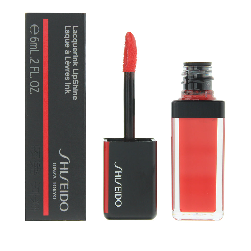 Shiseido Lacquerink 305 Red Flicker Lip Shine 6ml