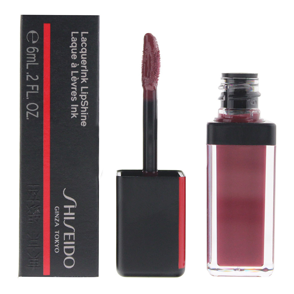 Shiseido Lacquerink 308 Patent Plum Lip Shine 6ml