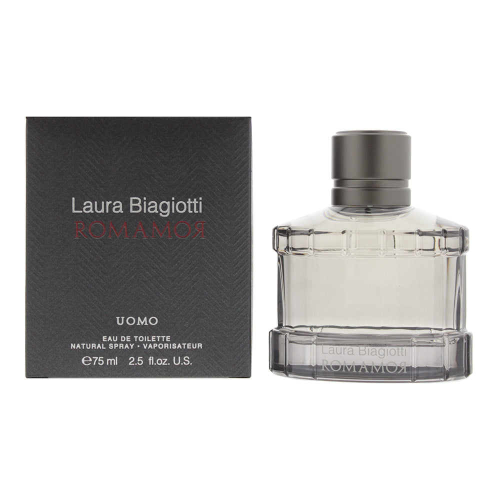 Laura Biagiotti Romamor Uomo Eau De Toilette 75ml