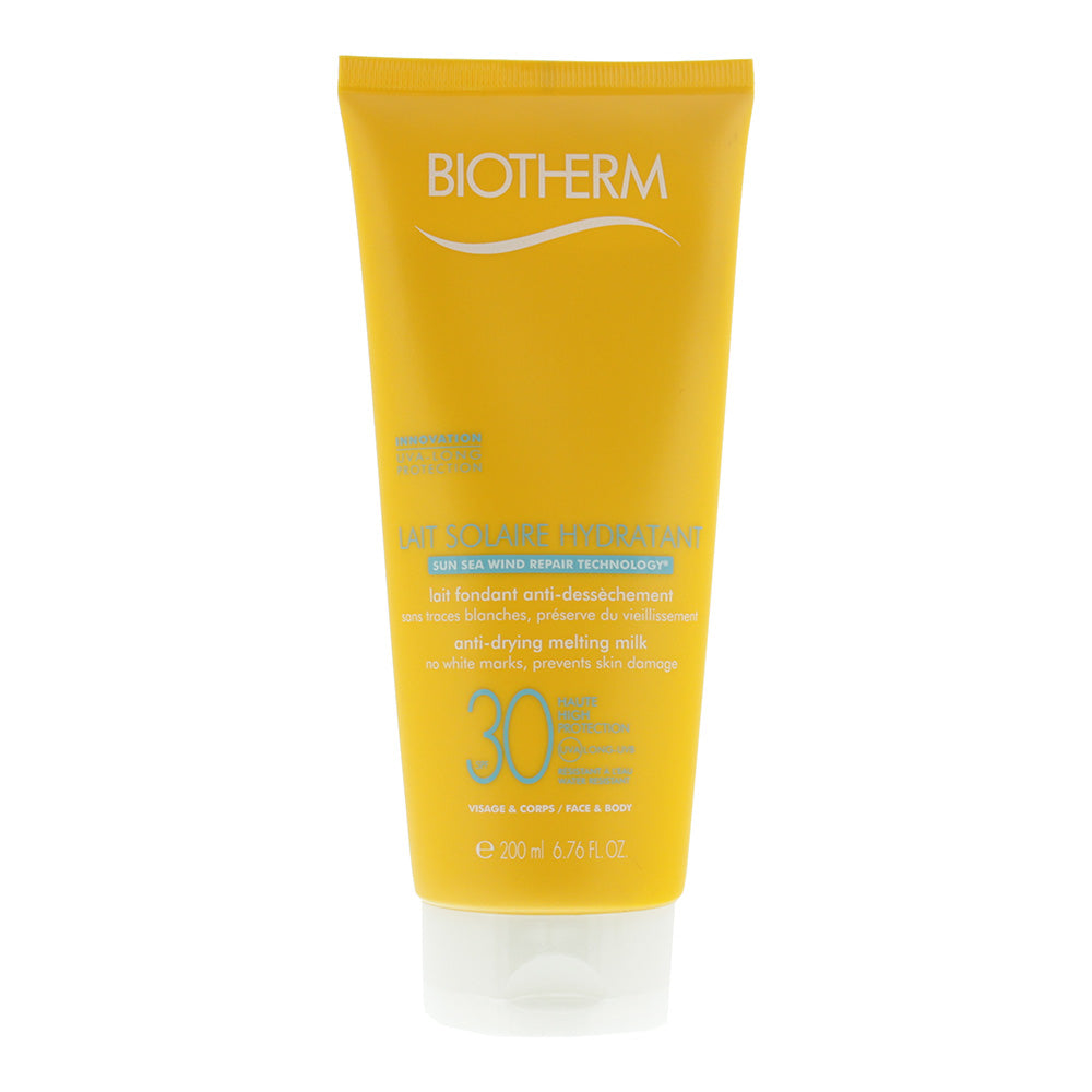 Biotherm Spf 30 For Face And Body Sun Milk 200ml