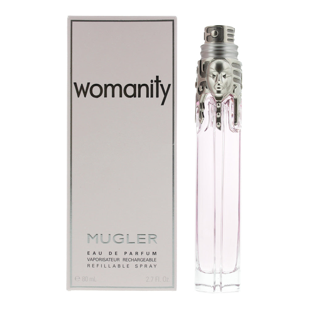 Mugler Womanity Refillable Eau De Parfum 80ml