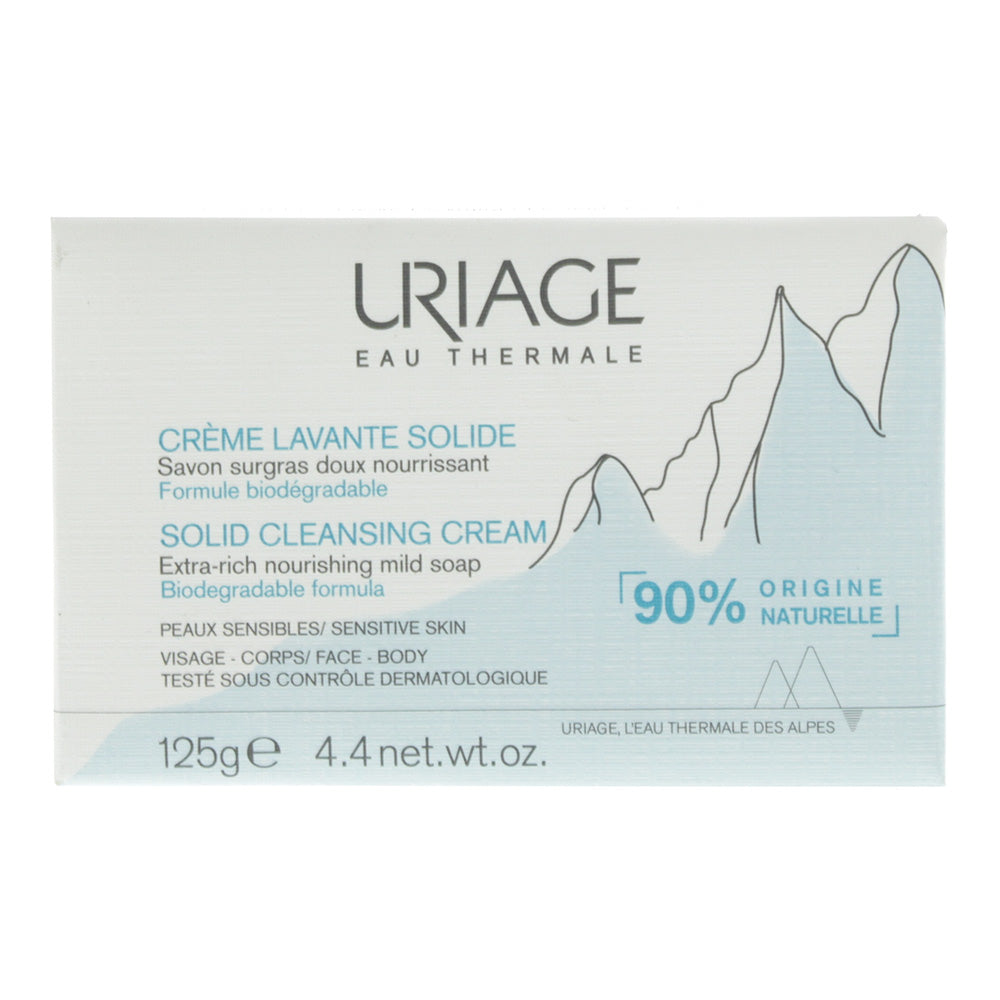 Uriage Eau Thermale Solid  Cleansing Cream Soap 125g