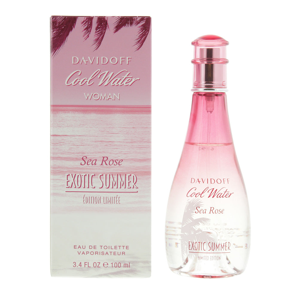 Davidoff Cool Water Women Sea Rose Exotic Summer Eau De Toilette 100ml