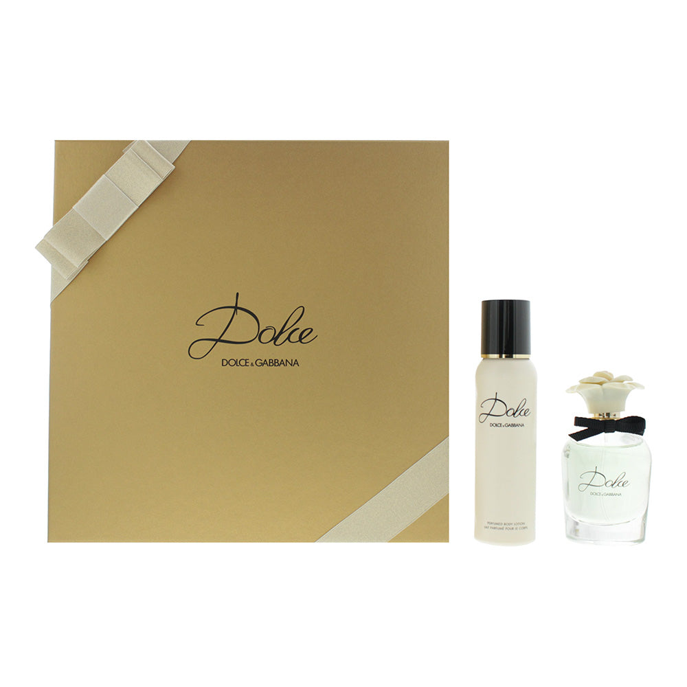 Dolce & Gabbana Dolce 2 Piece Gift Set: Eau De Parfum 50ml - Body Lotion 100ml