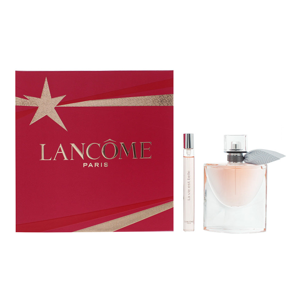Lancome La Vie Est Belle 2 Piece Gift Set: Eau De Parfum 50ml - Eau De Parfum 10ml