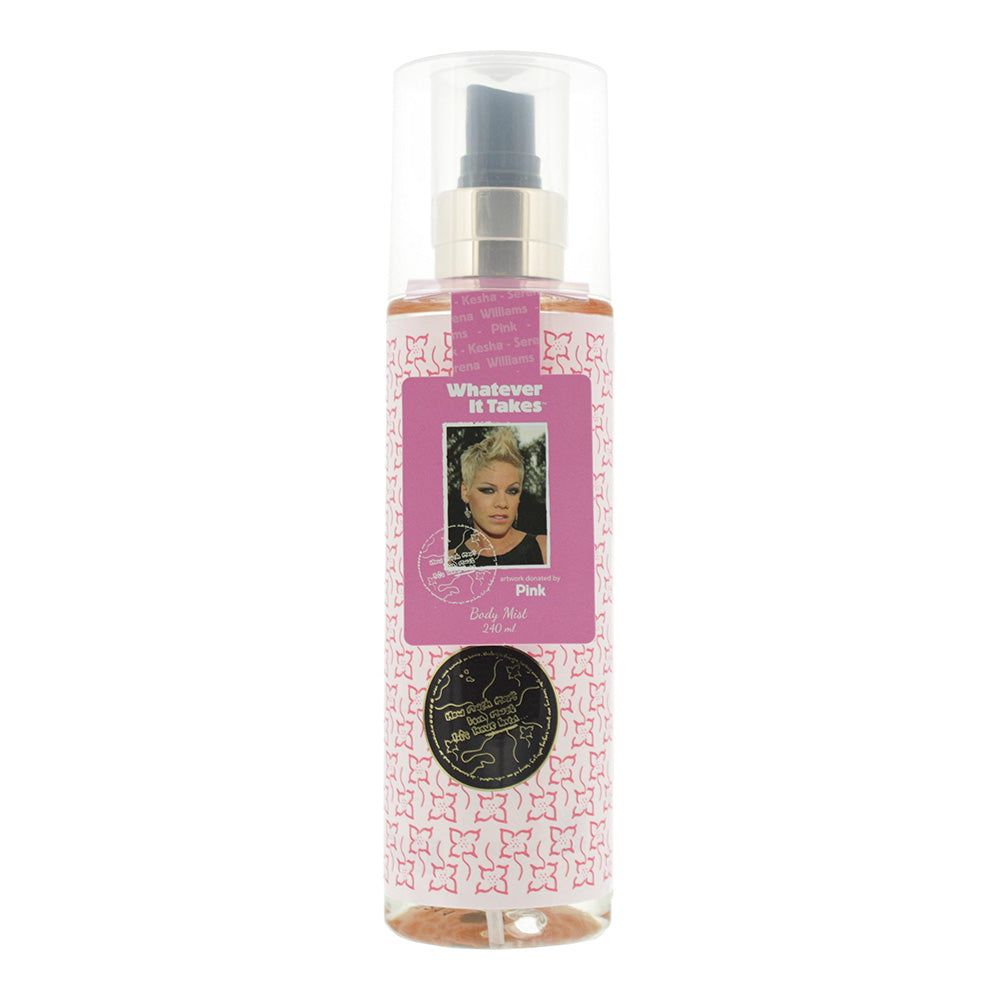 Pink Whatever It Takes Whiff Of French Vanilla Body Mist 240ml