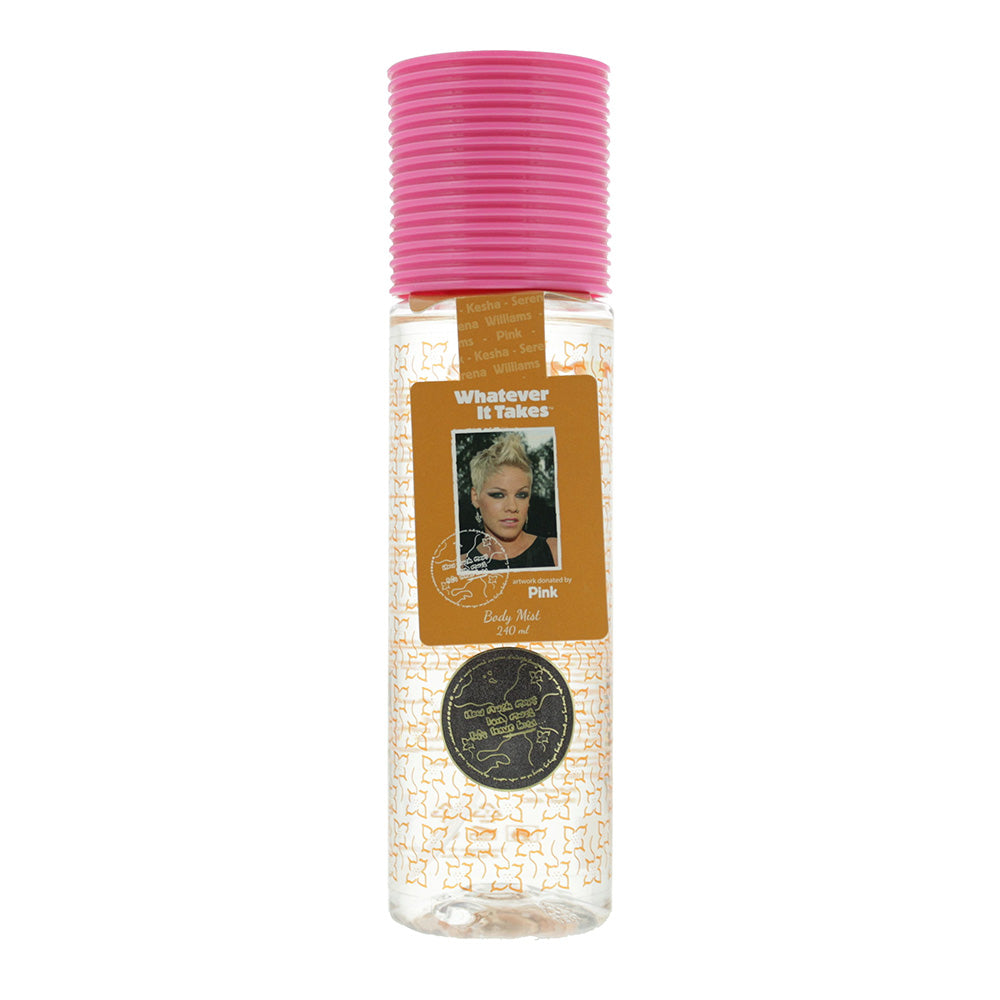 Pink Whatever It Takes Whiff Of Tulip Body Mist 240ml
