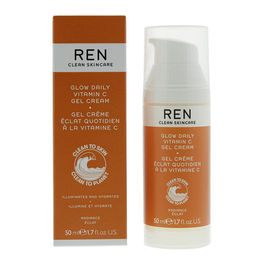 Ren Clean Skincare Radiance Glow Daily Vitamin C Gel-Cream 50ml
