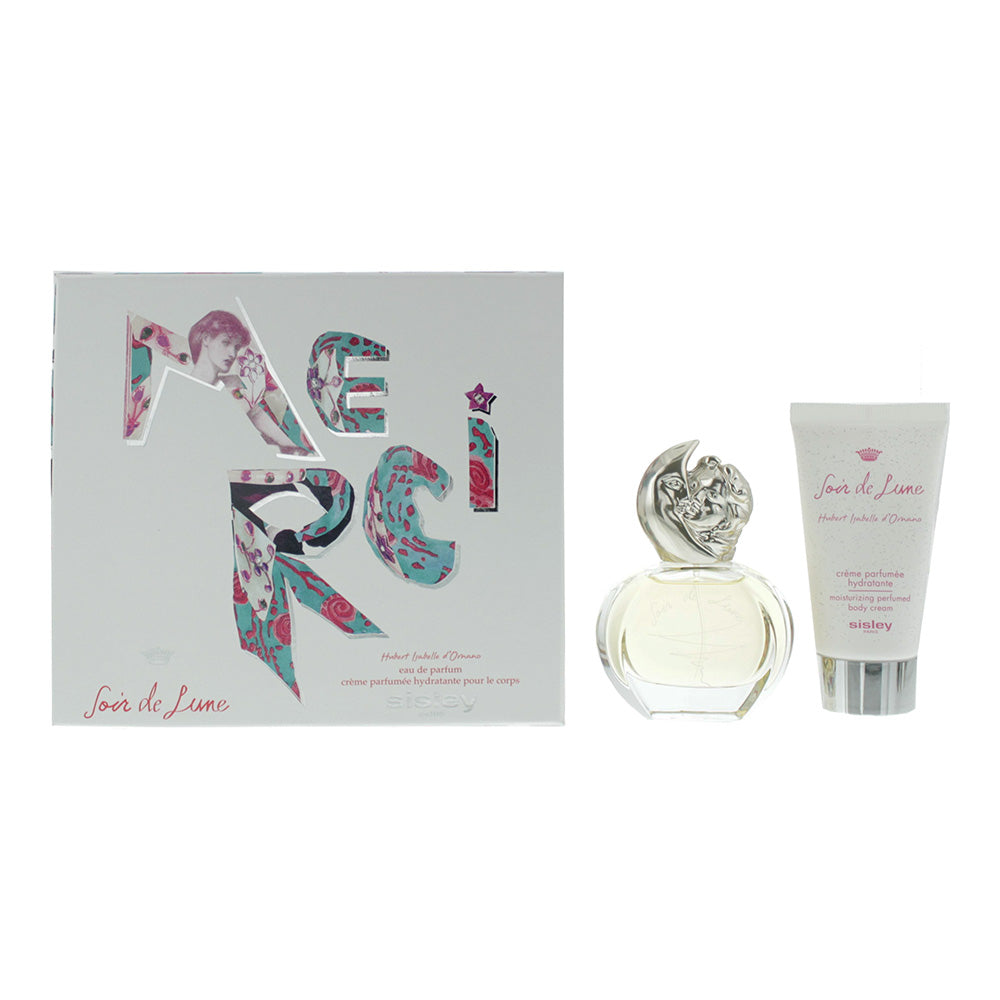 Sisley Soir De Lune 2 Piece Gift Set: Eau De Parfum 30ml - Perfumed  Body Cream 50ml