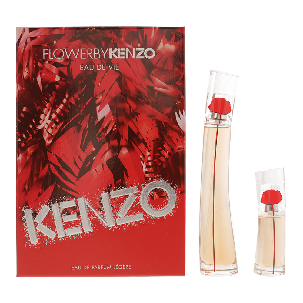 Kenzo Flower Eau De Vie 2 Piece Gift Set: Eau De Parfum 50ml - Eau De Parfum 15ml