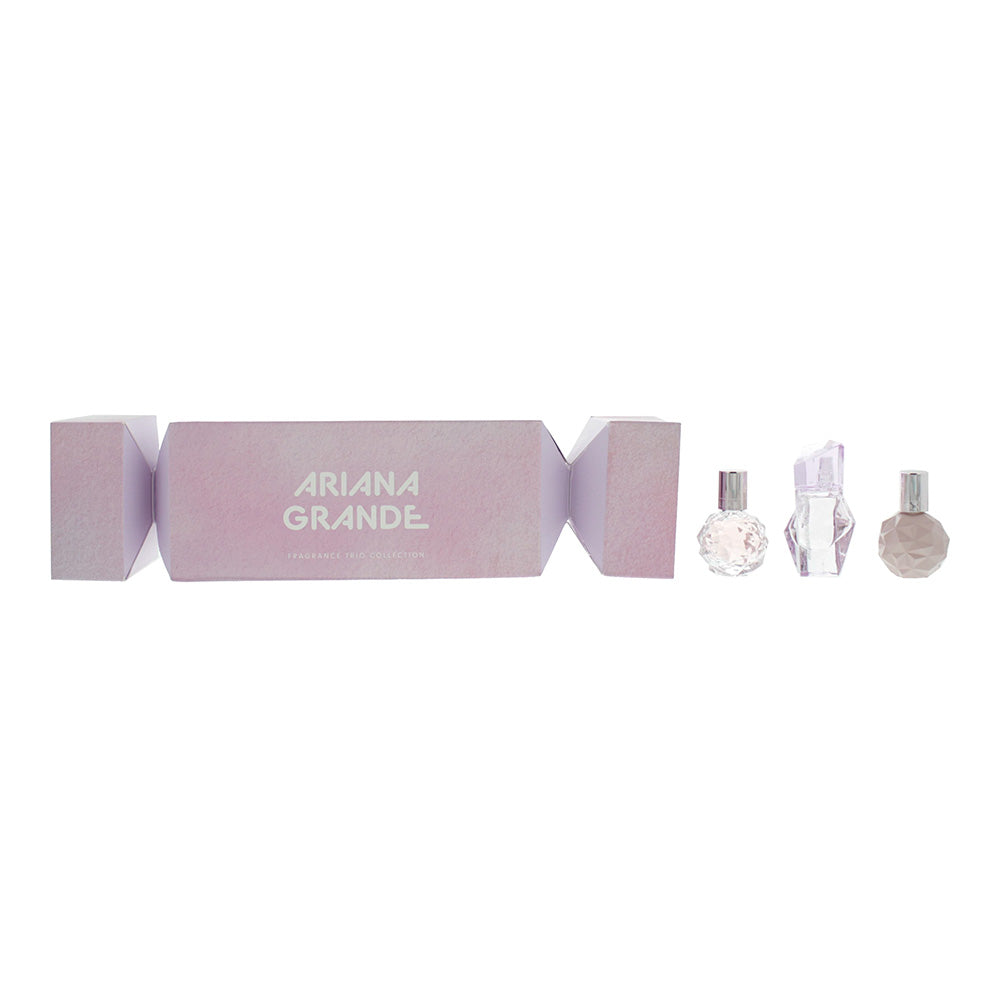 Ariana Grande 3 Piece Gift Set: Sweet Like Candy Eau De Parfum 7.5ml - R.E.M Eau De Parfum 6.5ml - Ari Eau De Parfum 7.5ml
