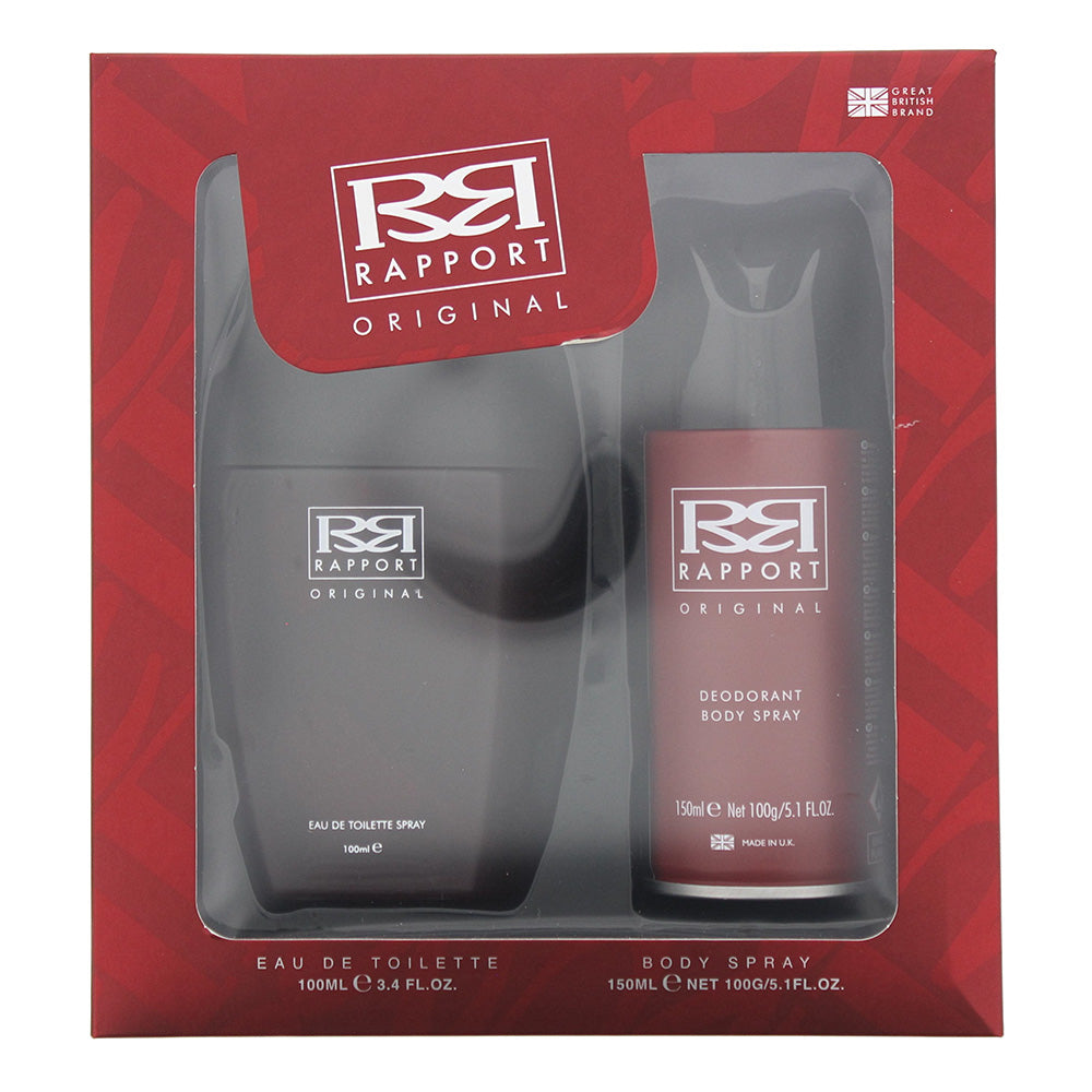 Rapport Original 2 Piece Gift Set: Eau De Toilette 100ml - Body Spray 150ml
