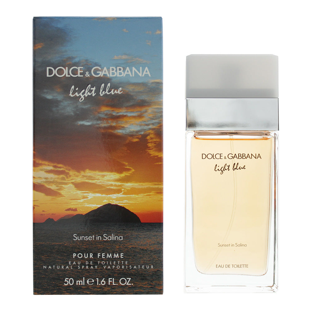 Dolce & Gabbana Light Blue Sunset In Salina Eau De Toilette 50ml
