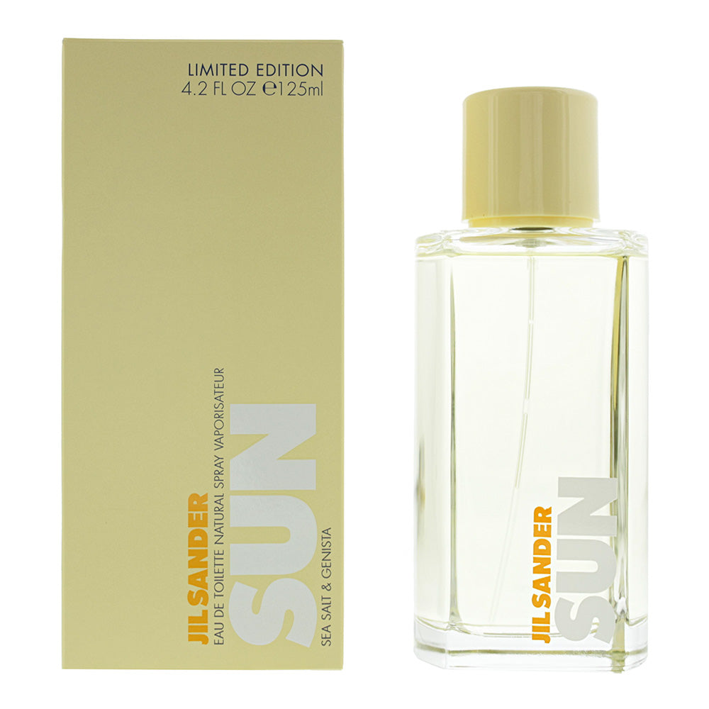 Jil Sander Sun Sea Salt & Genista Limited Edition Eau De Toilette 125ml