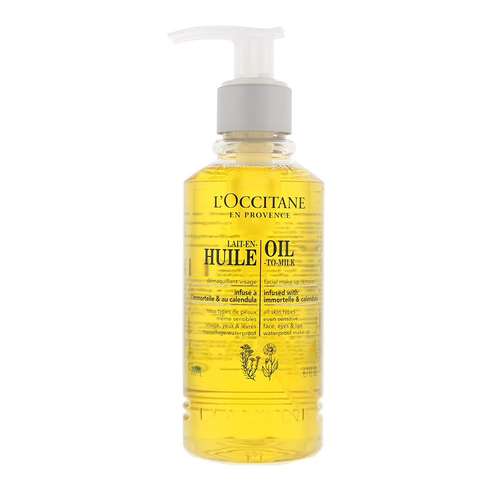 L'occitane Oil To Milk Make-Up Remover 200ml