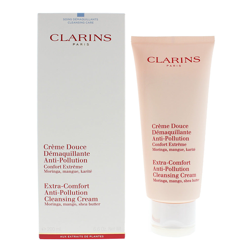 Clarins Extra-Comfort Anti-Pollution Cleansing Cream 200ml