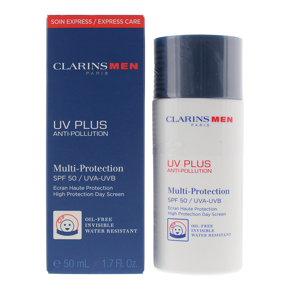Clarins Men UV Plus Anti Pollution Multi-Protection Day Cream 50ml