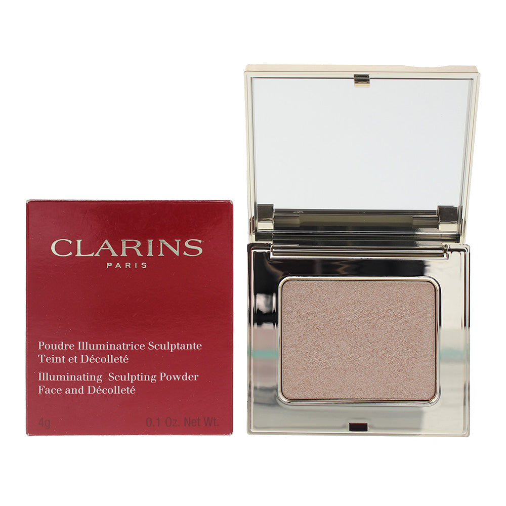 Clarins Illuminating Sculpting Powder For Face & Decollete 4g