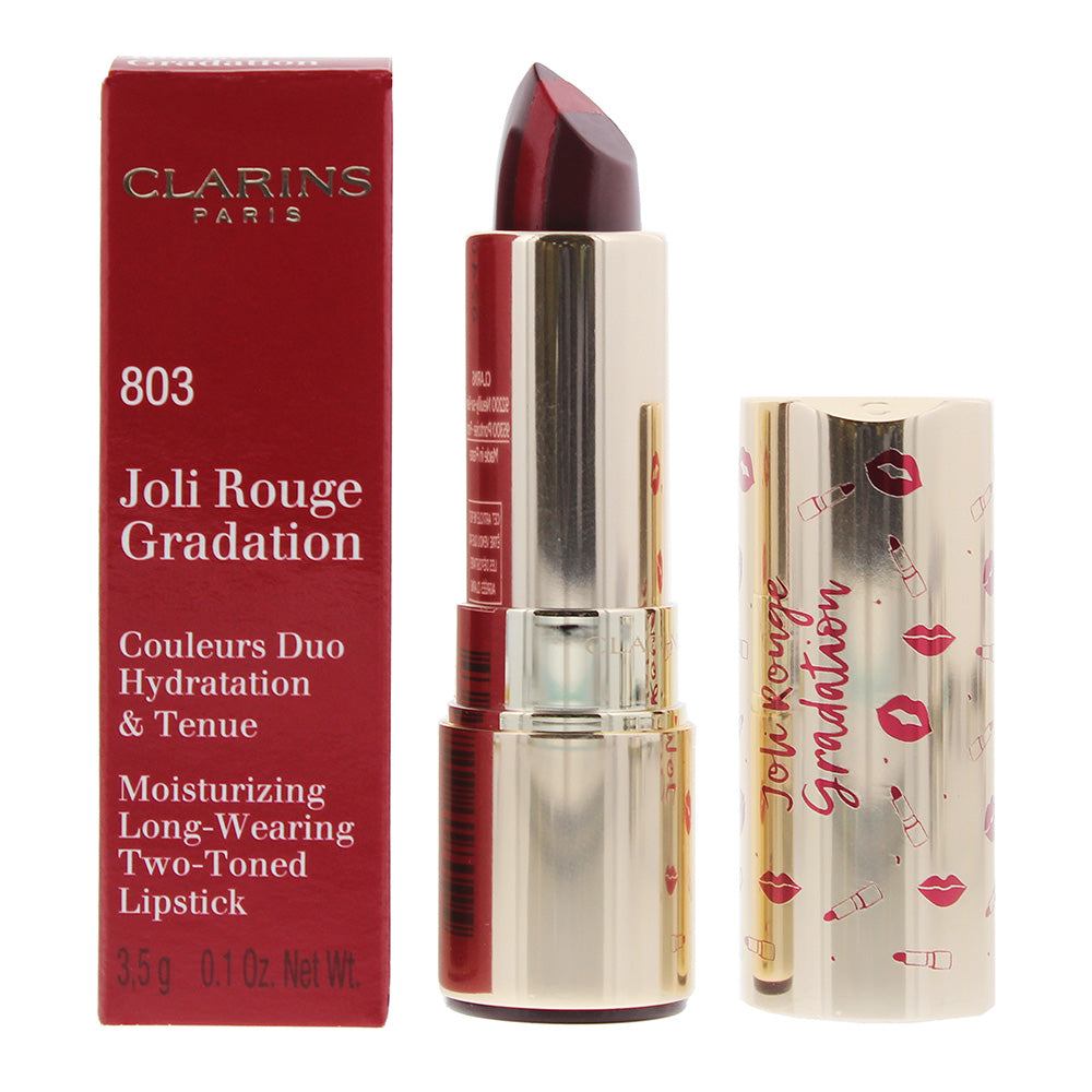 Clarins Joli Rouge Gradation No.803 Plum Lipstick 3.5g