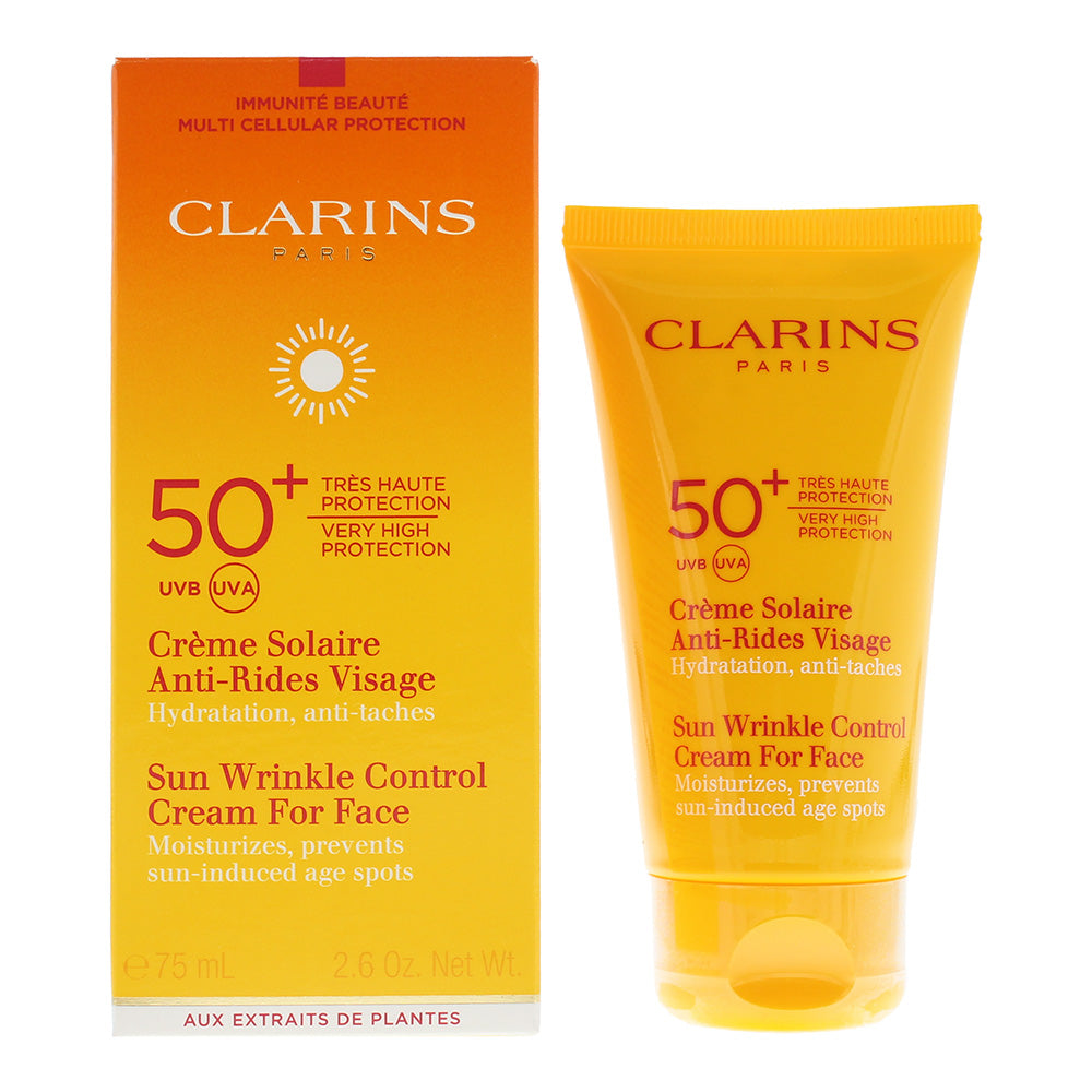Clarins 50+ Sun Wrinkle Control Face Cream 75ml