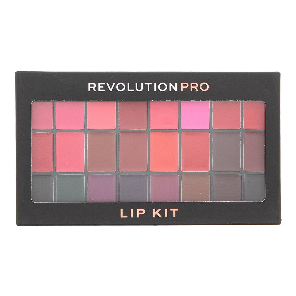 Revolution PRO Lip Kit Reds/Vamps Lipstick Palette 24 x 0.5g